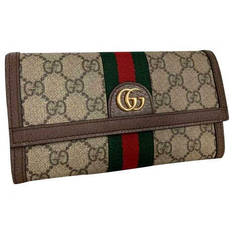 porte monnaie gucci pas cher|Portefeuille en cuir texturé GUCCI pour femme .